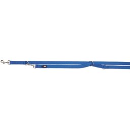TRIXIE HONDENRIEM PREMIUM VERSTELBAAR TWEELAAGS ROYAL BLAUW 200X2,5 CM