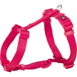 TRIXIE HONDENTUIG PREMIUM H-TUIG FUCHSIA 75-120X2,5 CM