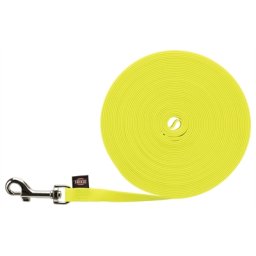 TRIXIE HONDENRIEM EASY LIFE SLEEPLIJN NEON GEEL 10 MTRX1,3 CM