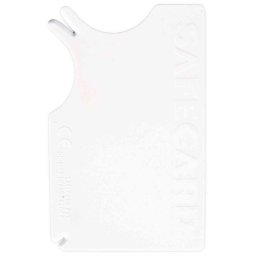 TRIXIE SAFECARD TEKENVERWIJDERAAR KUNSTSTOF WIT 8X5 CM 4 ST