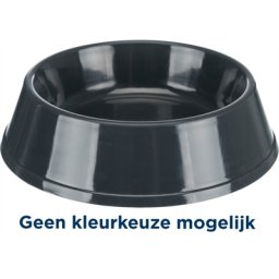 TRIXIE VOERBAK / WATERBAK KAT KUNSTSTOF ASSORTI 12 CM 200 ML 4 ST