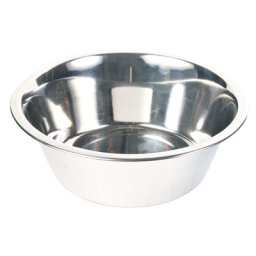 TRIXIE VOER / WATERBAK RVS 24X24 CM 2,8 LTR 4 ST