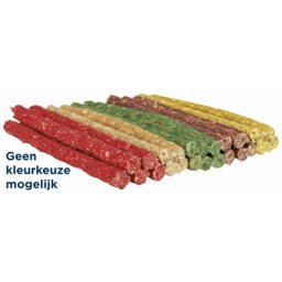 TRIXIE KAUWROLLEN MIXPAKKET 12 CM / Ø 9–10 MM 50 ST. ASSORTI 12 CMX9-10MM 2X50 ST