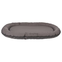 TRIXIE KUSSEN SAMOA CLASSIC OVAAL NYLON GRIJS 80X60X10 CM