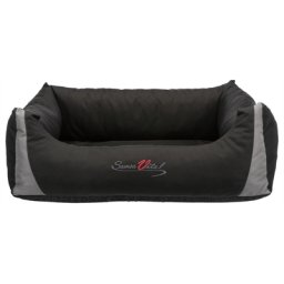 TRIXIE HONDENMAND SAMOA VITAL HOEKIG ORTHOPEDISCH ZWART 65X50X20 CM