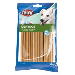 TRIXIE DENTA FUN DENTROS GEVOGELTE 18X180 GR 7 ST