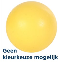 TRIXIE NATUURRUBBER BAL ZONDER GELUID ASSORTI 7 CM 3 ST