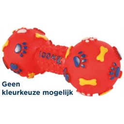 TRIXIE VINYL HALTER MET GELUID ASSORTI 15 CM 4 ST