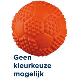 TRIXIE NATUURRUBBER SPORTBAL DIVERSE ASSORTI 7X7X7 CM 3 ST