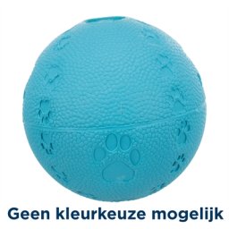 TRIXIE NATUURRUBBER BAL ASSORTI 9X9X9 CM 3 ST