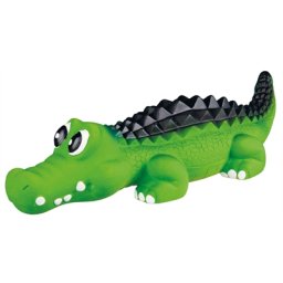 TRIXIE LATEX KROKODIL MET GELUID 33 CM 3 ST