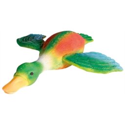 TRIXIE LATEX / POLYESTERVLIES EEND MET DIERENGELUID 30 CM 3 ST