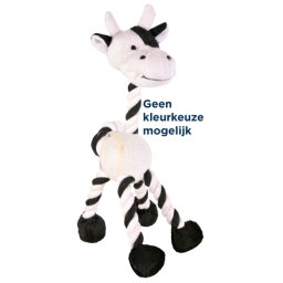 TRIXIE PLUCHE DIER MET TOUW EN TENNISBAL ASSORTI 28 CM 3 ST