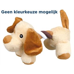 TRIXIE SPEELFIGUUR MET TOUW, PLUCHE 17 CM, ASSORTI 17 CM 3 ST