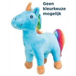 TRIXIE PLUCHE EENHOORN MET GELUID ASSORTI 25 CM 3 ST