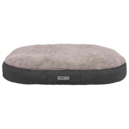 TRIXIE KUSSEN BENDSON OVAAL ORTHOPEDISCH DONKERGRIJS / LICHTGRIJS 120X85X20 CM