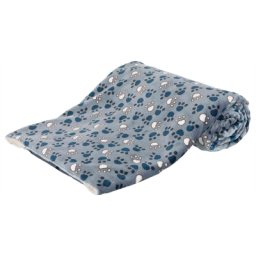 TRIXIE DEKEN TAMMY BLAUW / BEIGE 150X100X2 CM