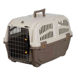 TRIXIE VERVOERSBOX SKUDO TAUPE / ZAND 55X35X36 CM