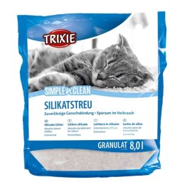 TRIXIE SIMPLE'N'CLEAN GRANULAAT SILICAATSTROOISEL 4X8 LTR