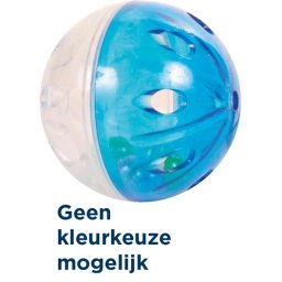 TRIXIE SET RATELBALLEN KUNSTSTOF ASSORTI 4,5 CM 4X4 ST