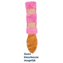 TRIXIE KUSSEN MET STAART PLUCHE MET CATNIP ASSORTI 39 CM 4 ST