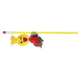 TRIXIE SPEELHENGEL SMILEY KUNSTSTOF / PLUCHE MET CATNIP 50 CM 4 ST