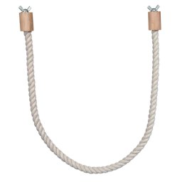 TRIXIE TOUW-ZITSTOK FLEXIBEL MET SCHROEFBEVESTIGING NATUREL 66X1,4 CM 3 ST