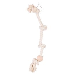 TRIXIE KLIM- EN KLAUTERTOUW MET HOUTEN BLOK 60X2,3 CM 3 ST