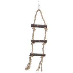 TRIXIE KNOOPLADDER SCHORSHOUT / SISAL 3 TREDEN 40 CM 3 ST