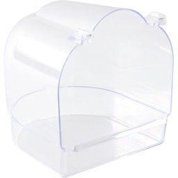 TRIXIE BADHUIS HALFROND TRANSPARANT 15X14X15 CM 4 ST