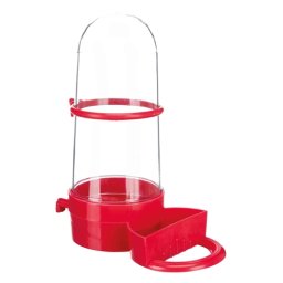 TRIXIE DRINKFLES EN VOERDISPENSER ASSORTI 15 CM 265 ML 4 ST