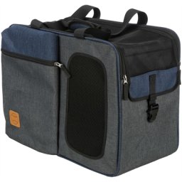 TRIXIE HONDENTAS RUGZAK TARA 2 IN 1 GRIJS / BLAUW 50X25X38 CM