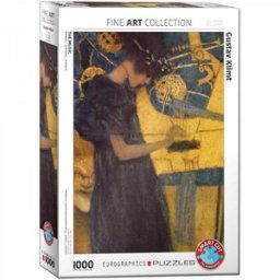 Gustav Klimt - The Music Puzzel (1000 stukjes)