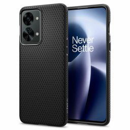 Spigen Liquid Air OnePlus Nord 2T Hoesje Zwart
