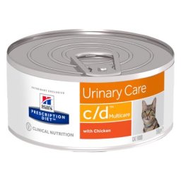 Gemengd pakket Hill's Prescription Diet Feline Kattenvoer - Feline c/d Multicare met Kip (1,5 kg) - Urinewegen