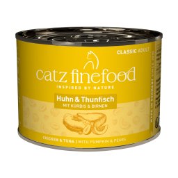 6x200g Blik Kip & Tonijn catz finefood Kattenvoer
