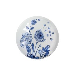 Delfts Blauwe Mini Urn Pebble Dandelion (0.18 liter)