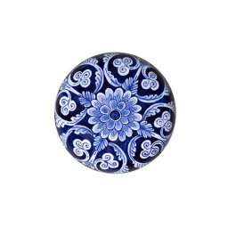 Delfts Blauwe Mini Urn Pebble Blue Flower (0.18 liter)