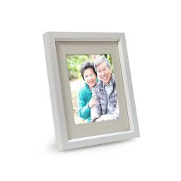 Mediumgrote Houten Fotolijst Urn Hoogglans Wit (1.5 liter)