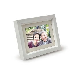 Kleine Houten Fotolijst Urn Hoogglans Wit (0.95 liter)