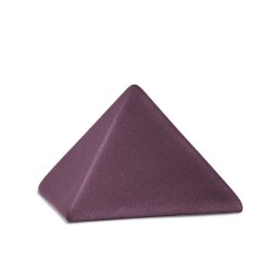 Kleine Piramide Urn Fluweel Berry (0.5 liter)
