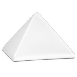 Middelgrote Piramide Urn Matwit (1.5 liter)