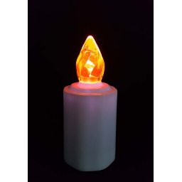 Waterdichte LED-Kaars, Orange Vlam