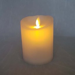 Elegante Kleine LED-Pillar Kaars