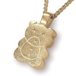 Teddybeer Ashanger Goud