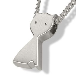 Ashanger Kat Zilver