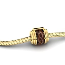 Paardehaar Bedel of Hanger Goud