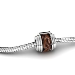 Paardehaar Bedel of Hanger Witgoud