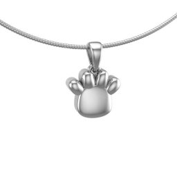 Ashanger Pootafdruk Zilver