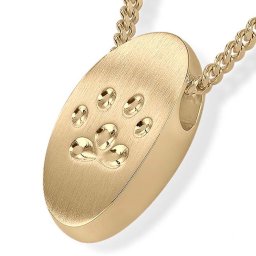 Gouden Ashanger Pootafdruk Klein